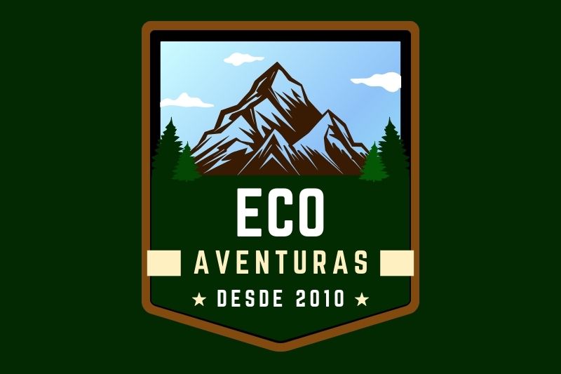 Exemplo de logomarca de agência de turismo ecológico de aventura