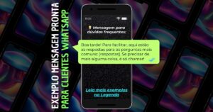 Contar com mensagens prontas para o WhatsApp é uma estratégia que beneficia empresas e clientes. Essa prática permite respostas rápidas, mantendo o atendimento fluido e sem longas esperas. A automatização de respostas rápidas para perguntas frequentes também minimiza erros e melhora a satisfação do cliente.